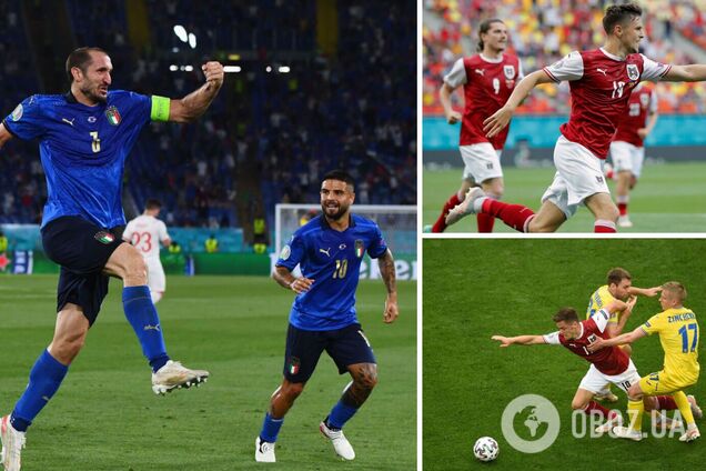 Италия и Австрия сошлись в 1/8 финала Евро-2020