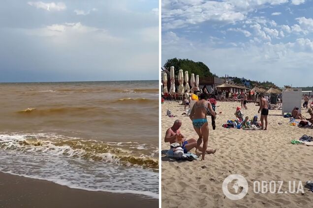 Вода руда, але пляжі забиті: турист розповів про бюджетний відпочинок на Азовському морі. Відео