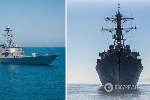 США направили в Черное море ракетный эсминец