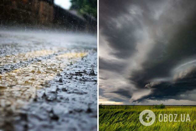 Украину 2 июля вновь накроют грозы
