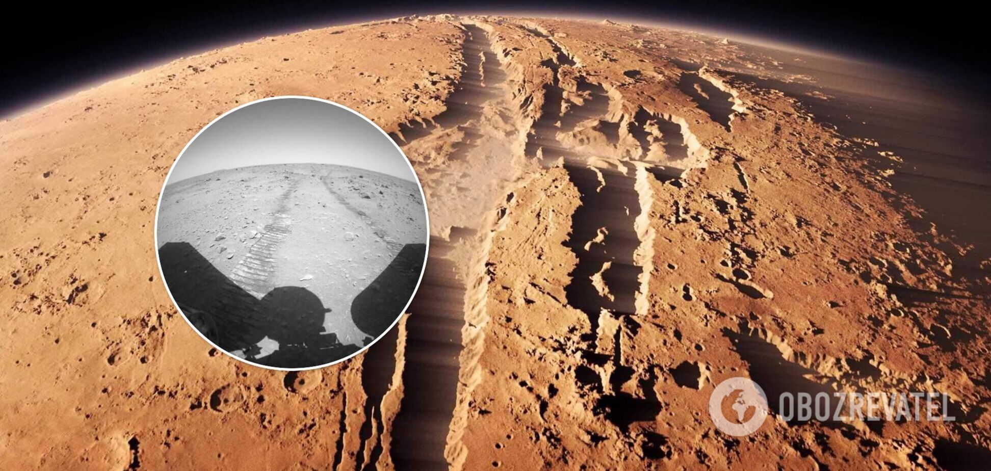 В Китае показали новые фото и видео с Марса