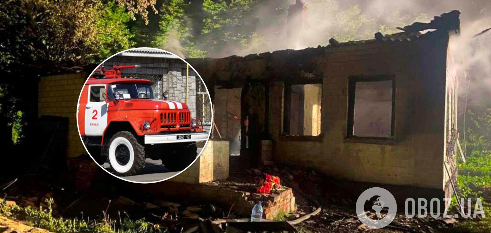 На Буковині в пожежі загинуле молоде подружжя, у них залишилося двоє дітей. Фото