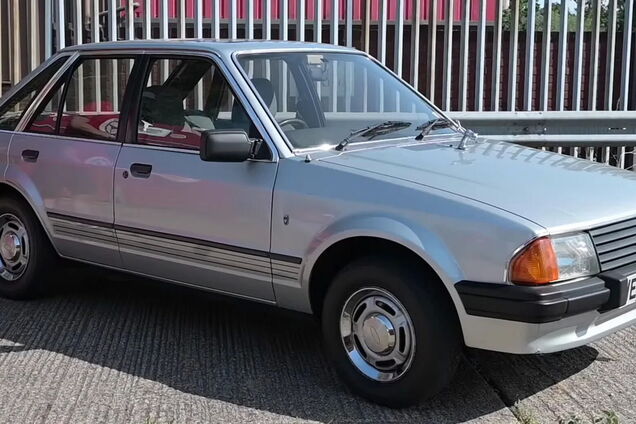 Ford Escort Ghia принцессы Дианы продали за $65000. Видео