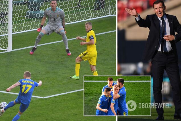 Украина победила Швецию на Евро-2020