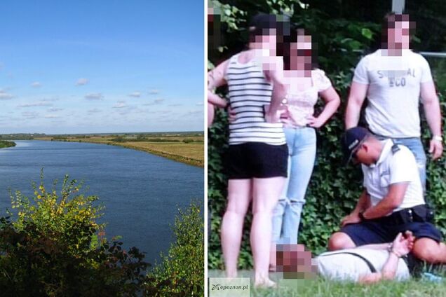 Злоумышленник попытался сбежать, однако другие посетители пляжа задержали его