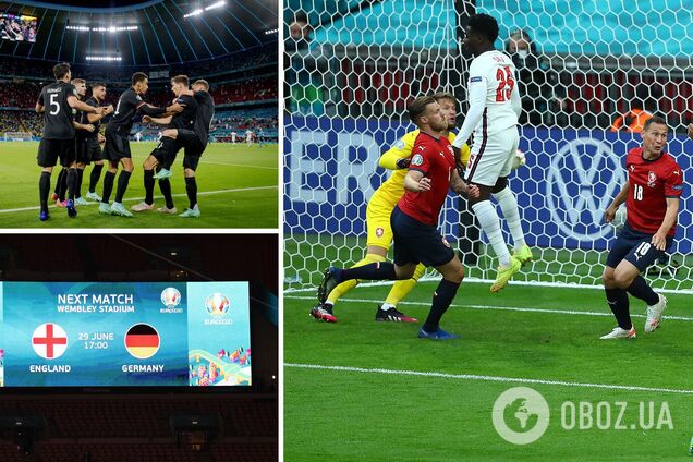 Англия Германия