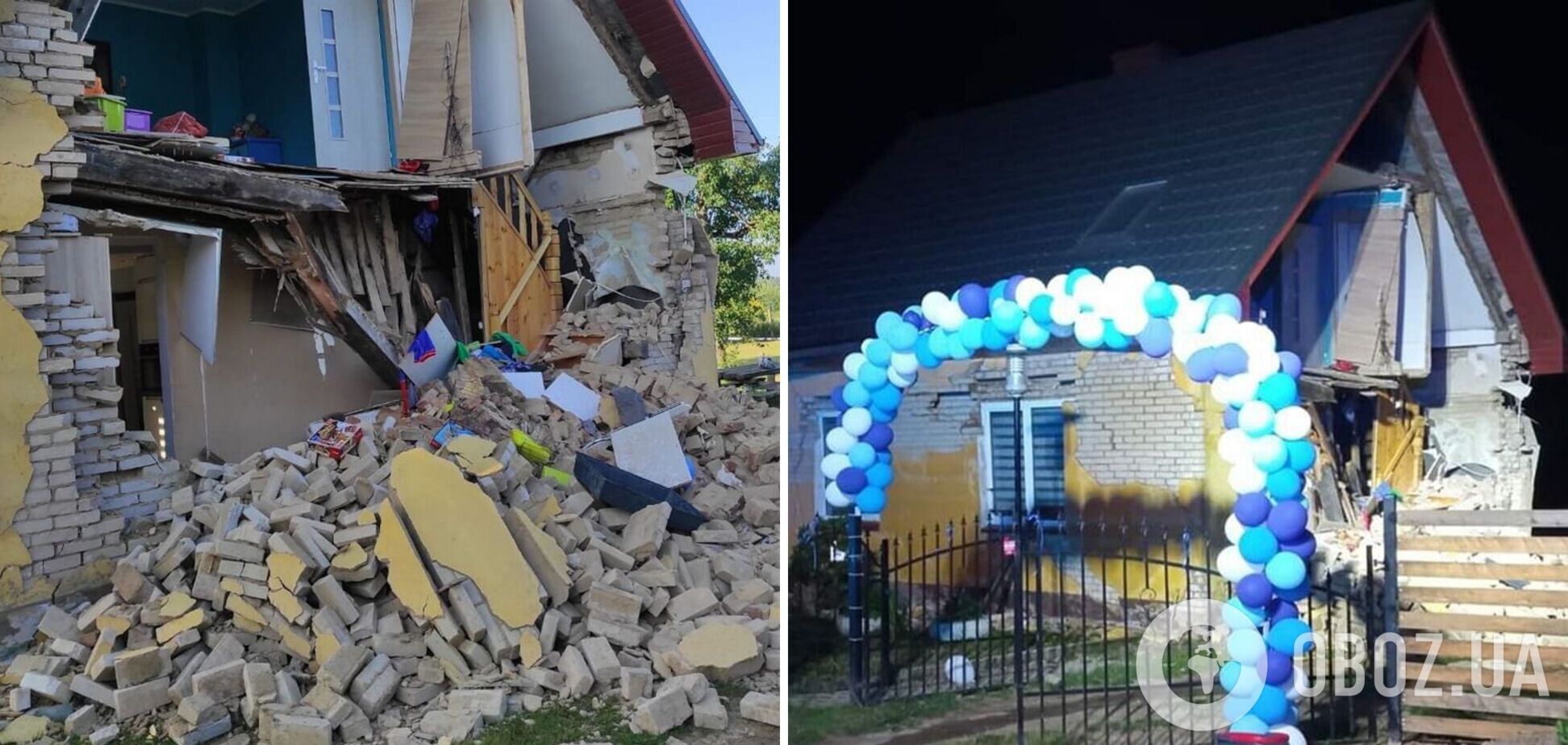 В Польше дом молодоженов взорвали в день свадьбы, полиция подозревает украинца. Фото