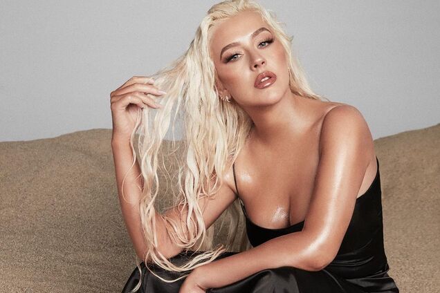 Американская певица Кристина Агилера