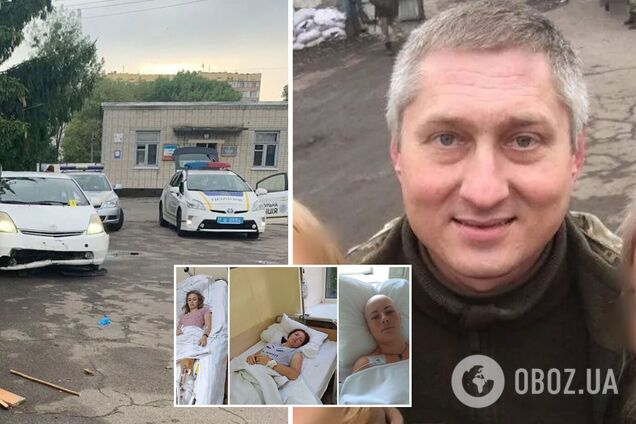 Наїзд п’яного майора на курсанток у Києві