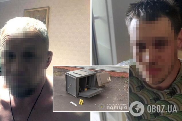 У Києві зловмисники увірвалися в офіс, зв'язали співробітника й викрали два сейфи. Фото, відео