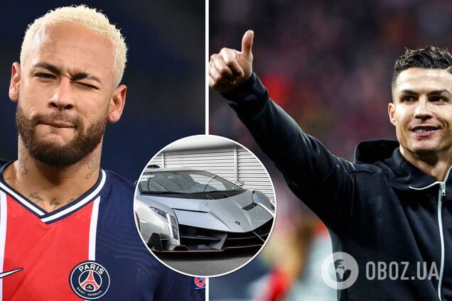 Неймар, Роналду и Lamborghini