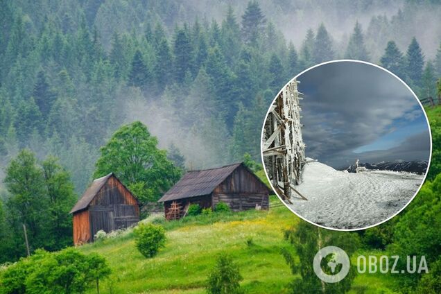 Опубліковано 'літнє' фото із засніжених Карпат