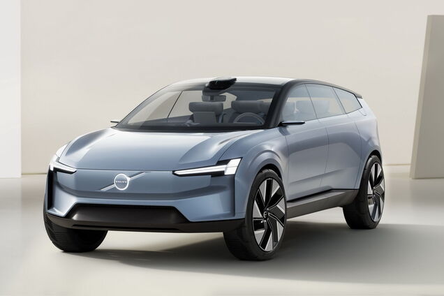 Volvo презентував електричний кросовер Concept Recharge