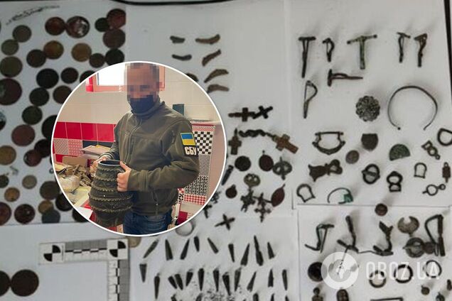 З України контрабандисти намагалися вивезти артефакти античності і часів Київської Русі. Фото