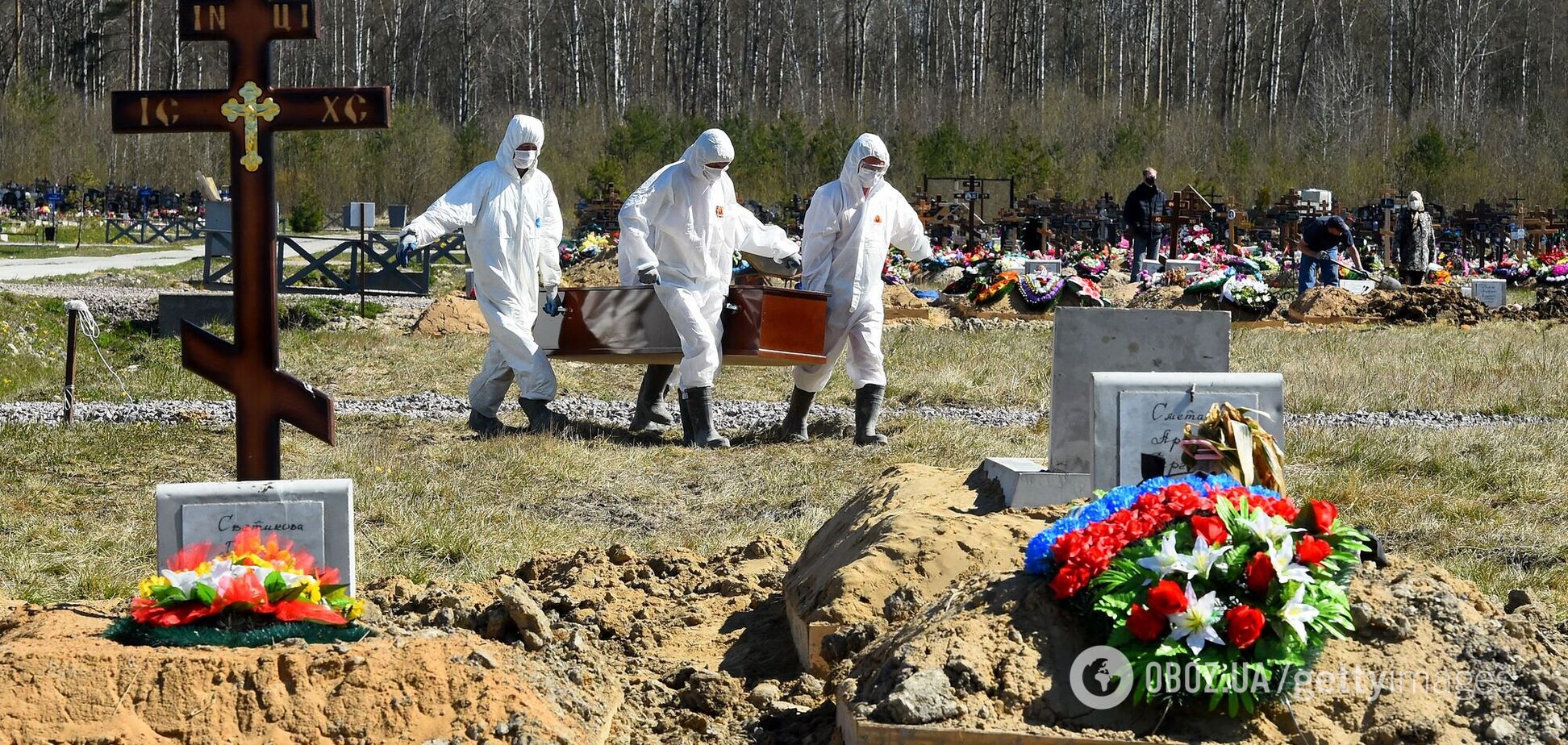 Росія побила новий рекорд за кількістю смертей від COVID-19 за добу