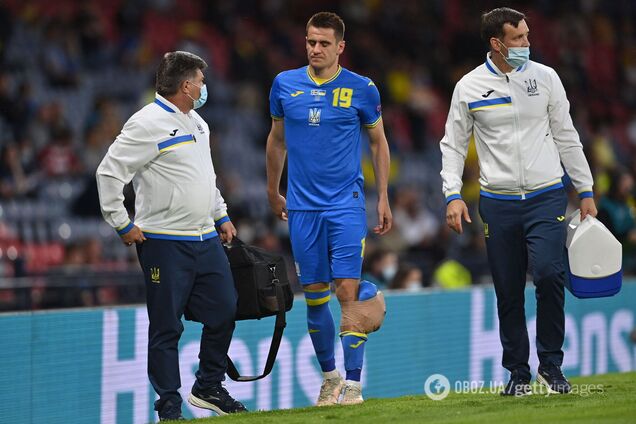 Артем Беседин покинул поле из-за травмы