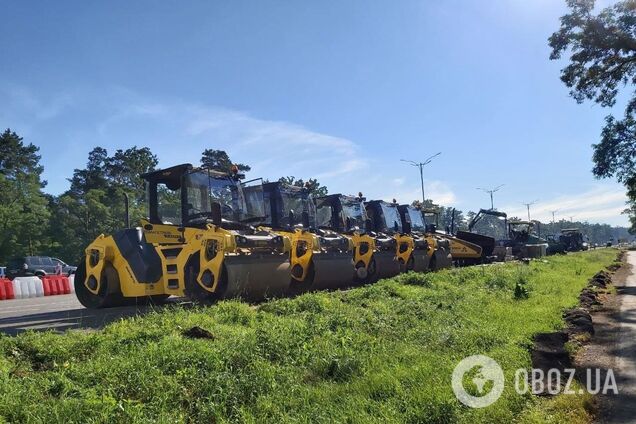 Під Києвом ремонтують ''перший автобан України''