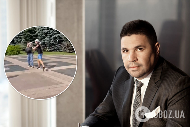 В Харькове депутата облили мочой: политик пожалел пиджак Brioni. Видео