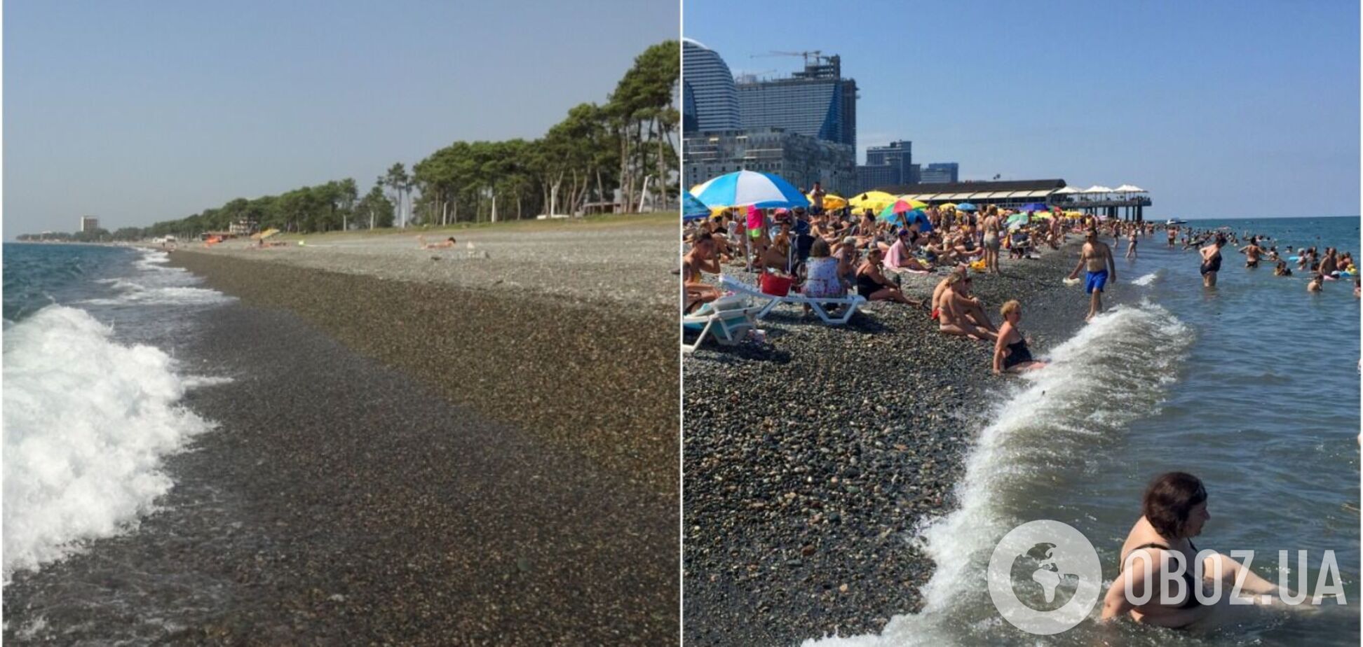 Самые худшие пляжи Грузии, которых следует избегать во время отдыха. Фото