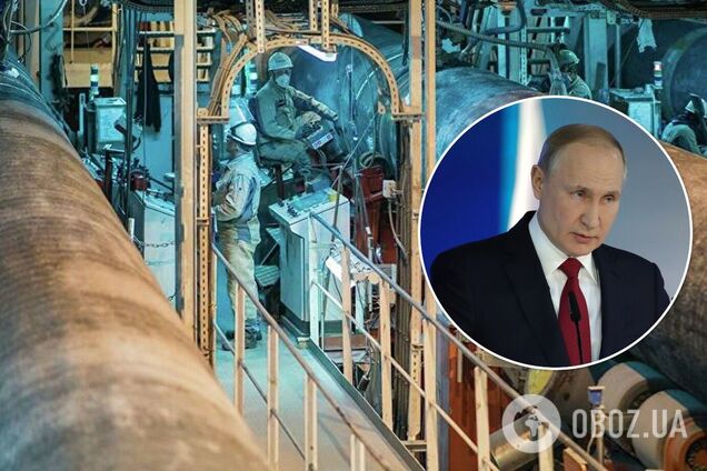 Путін заявив про завершення укладання труб першої нитки 'Північного потоку 2'