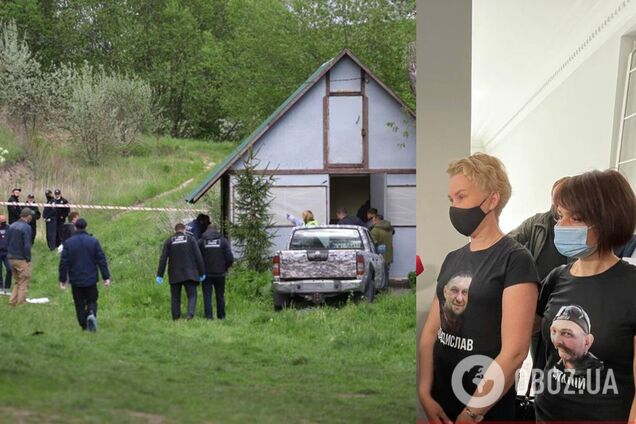 Массовый расстрел на Житомирщине: жены убитых пришли в суд с их фото на футболках. Видео