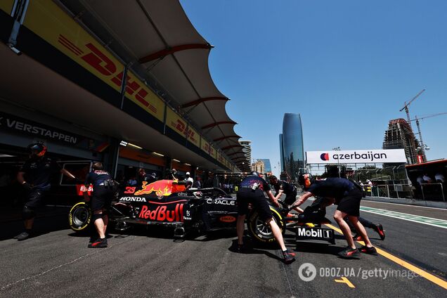 Піт-стоп команди Red Bull