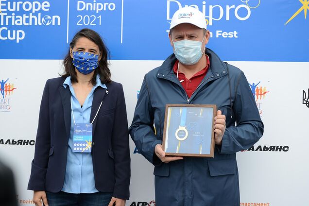 Представниця Європейського союзу триатлоністів назвала Дніпро столицею триатлонного фестивалю в Україні