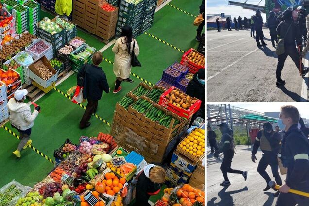 Захват 'Столичного': рейдеры запугивают фермеров, а титушки – мародерят павильоны