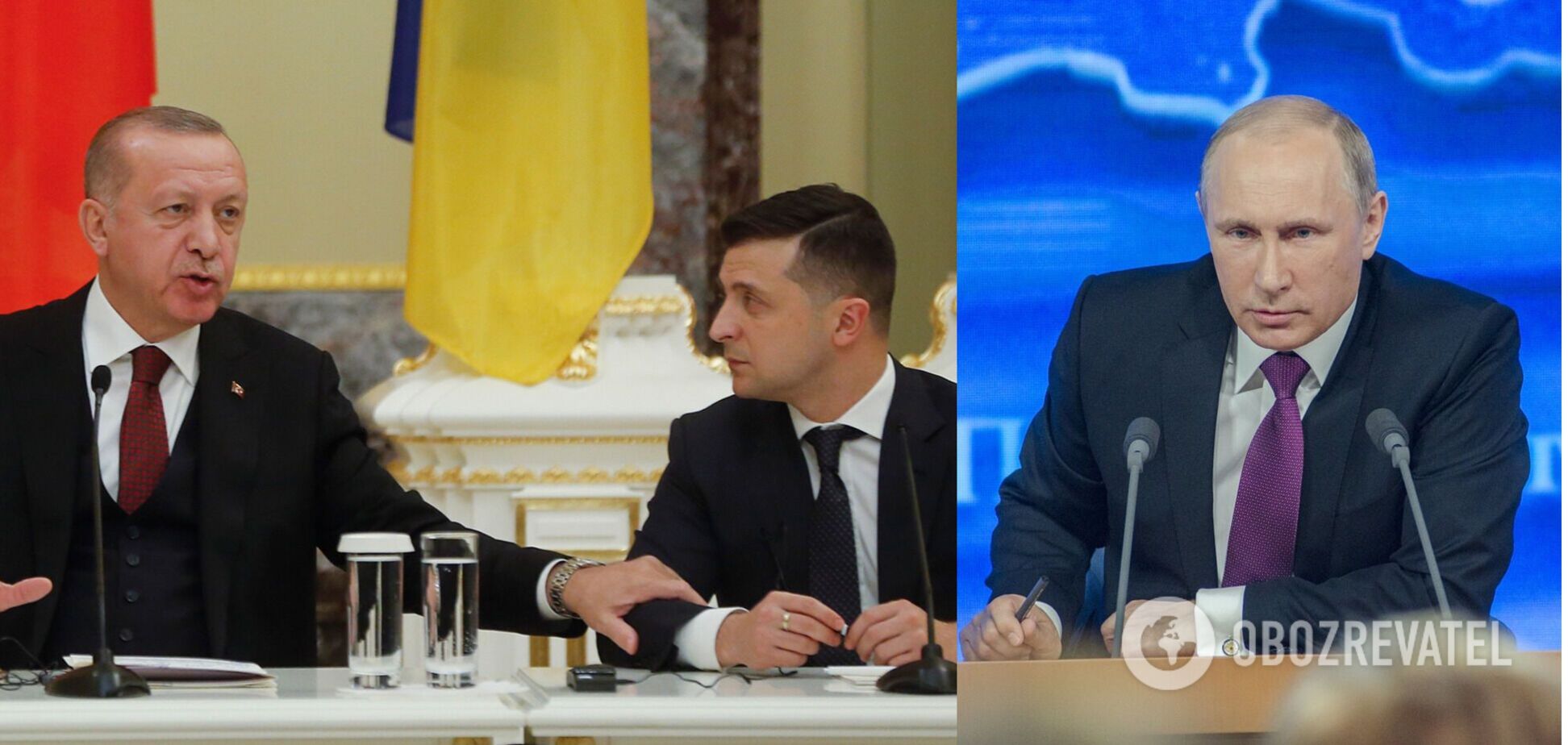 Путин шантажировал Эрдогана из-за поддержки Украины – WSJ