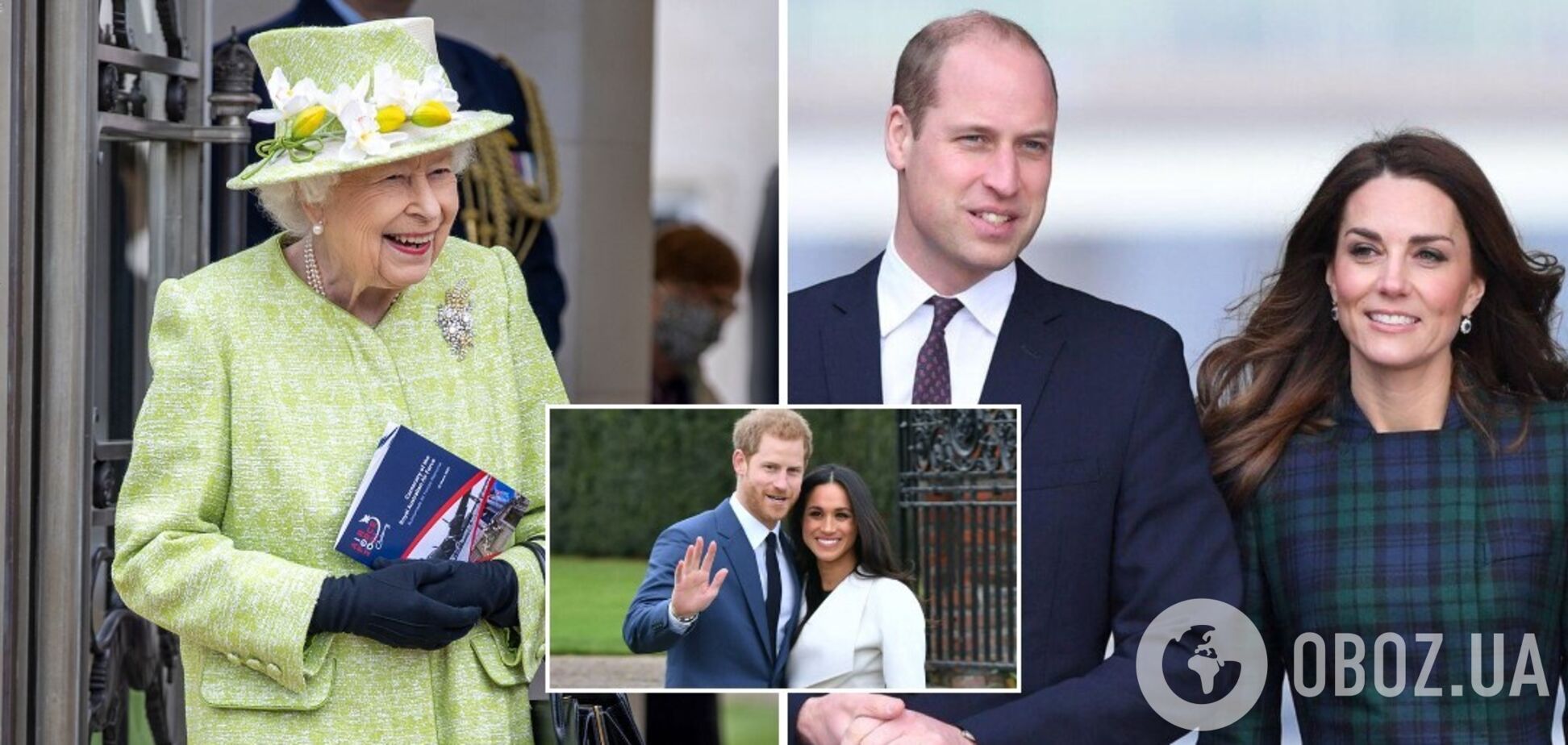 Королевская семья поздравила принца Гарри и Меган Маркл с рождением дочери