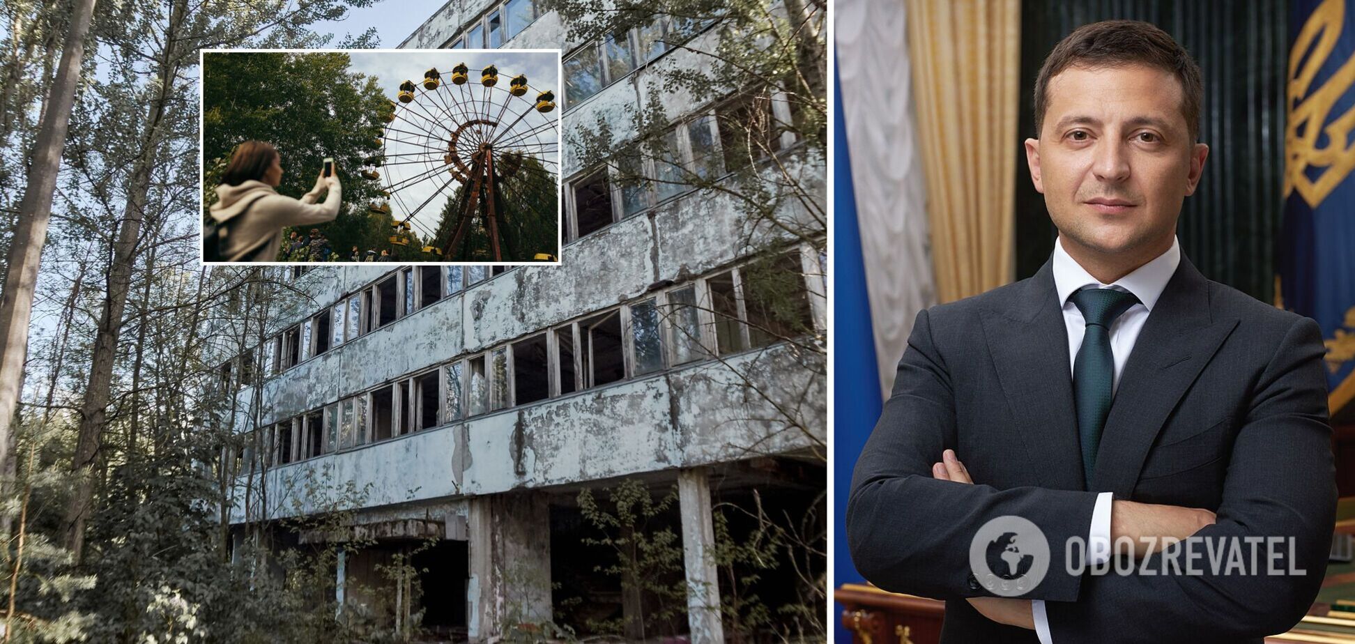 Зеленський розповів про свій задум щодо перетворення Чорнобиля