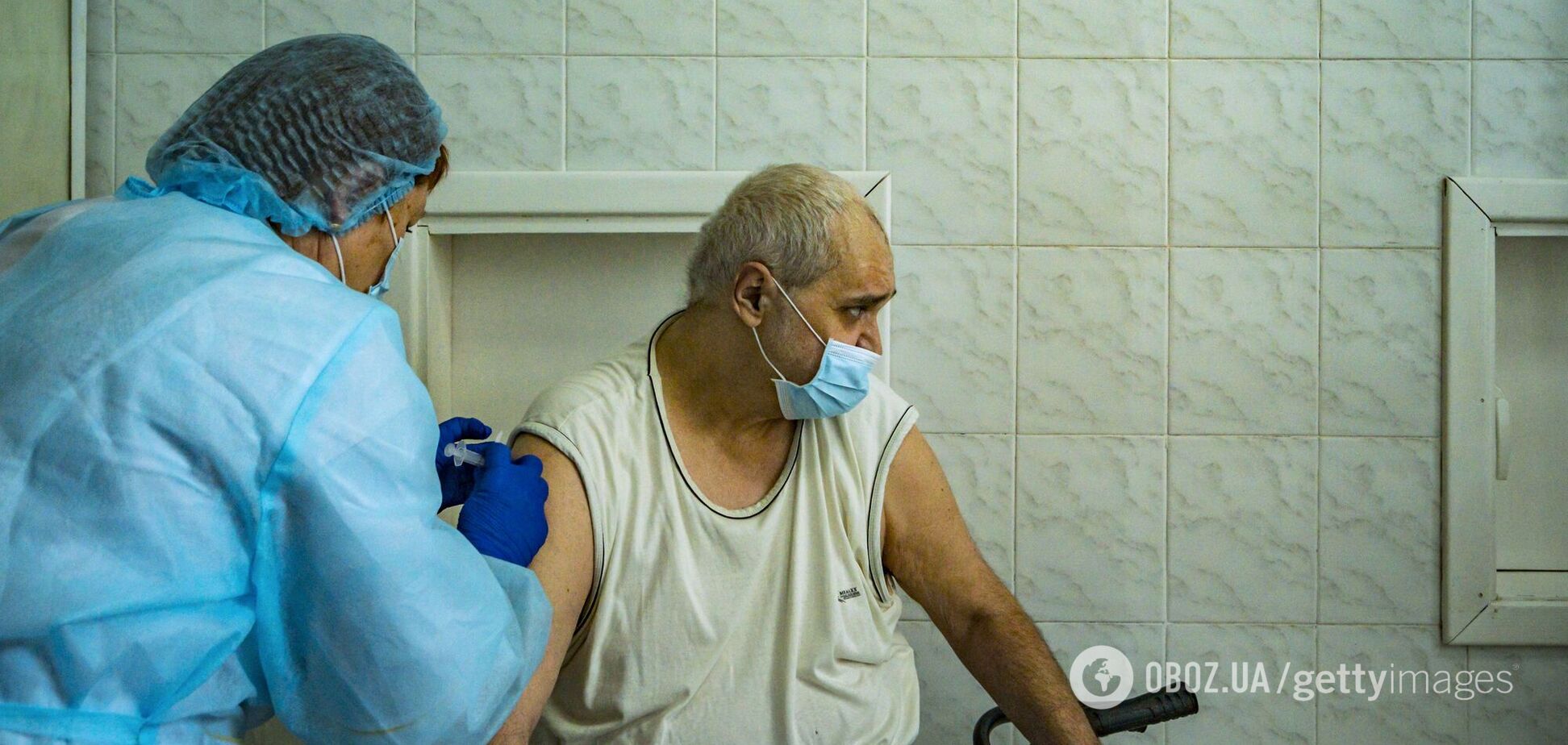 В Украине за сутки вакцинировали почти 25 тысяч человек