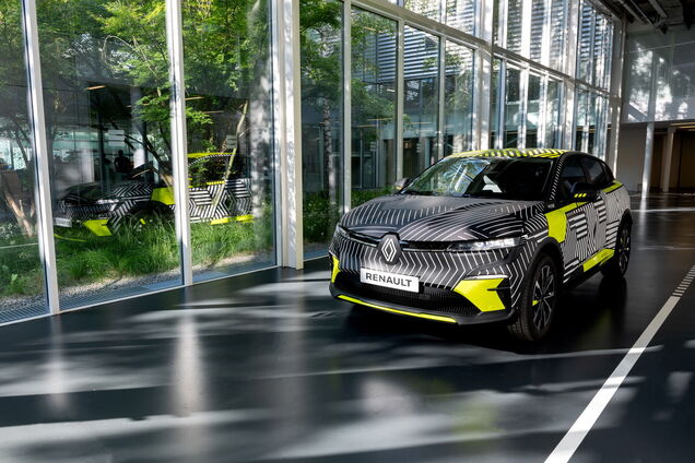Renault показал прототип электрического Megane