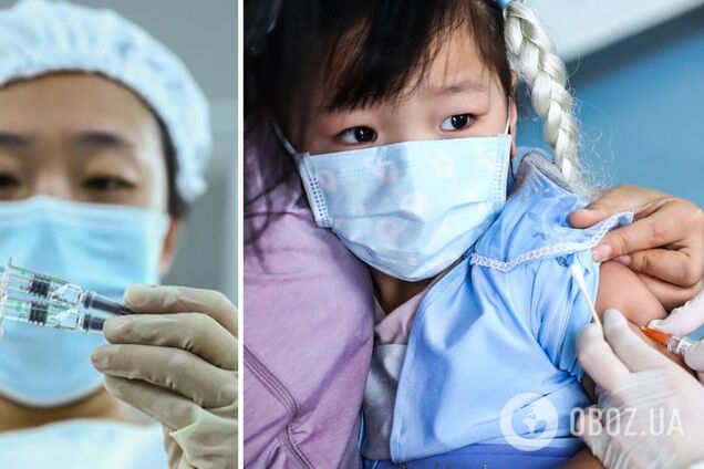 В Китае одобрили вакцинацию детей от 3-х лет против COVID-19