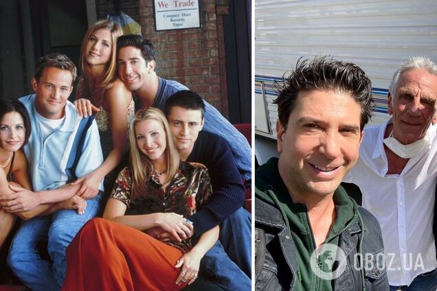 Появились уникальные фото за кулисами сериала 'Друзья'