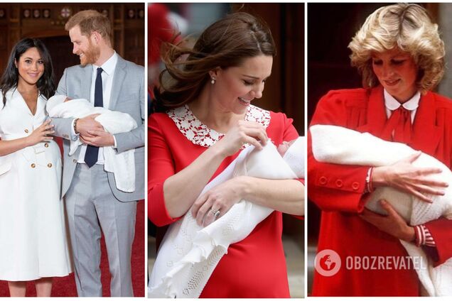 Як і де народжували Маркл, Єлизавета II і принцеса Діана. Архівні фото