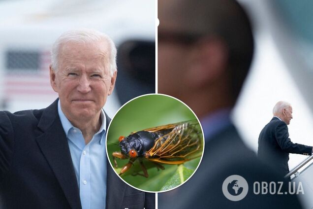 Байден вылетел в первую зарубежную поездку в Европу: его пресс-пул 'застрял' из-за цикад