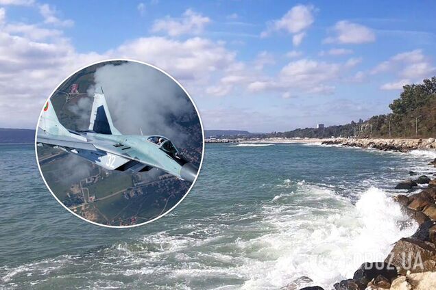 Истребитель ВВС Болгарии упал в Черное море: первые детали