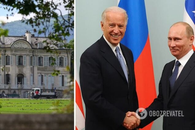 Байден и Путин собрались провести встречу на старинной вилле возле Женевского озера. Фото особняка XVIII века