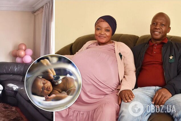 Африканка заявила, что родила сразу 10 детей. Фото