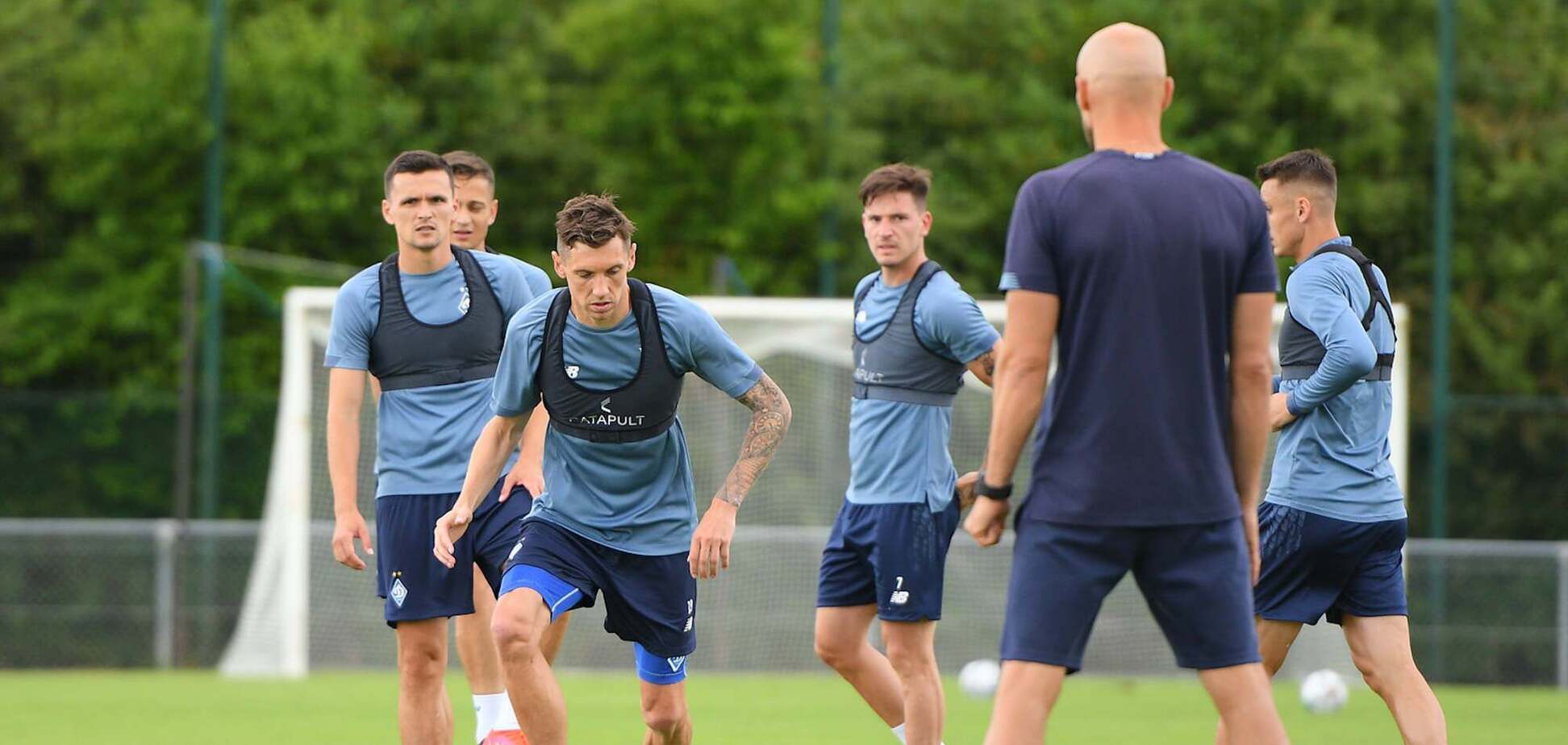 Тренировка Динамо Киев в Швейцарии