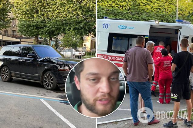 В Харькове сын миллионера-нардепа Фельдмана попал с детьми в ДТП. Фото и видео