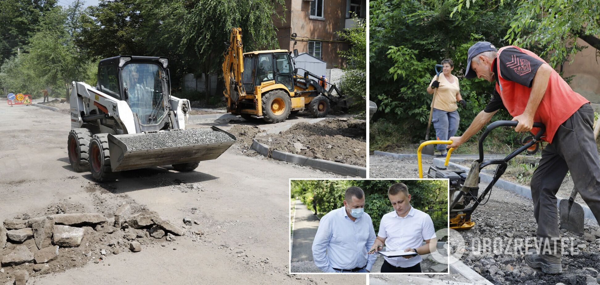 Филатов: объем и темп ремонтов внутриквартальных дорог и дворов в Днепре – беспрецедентный