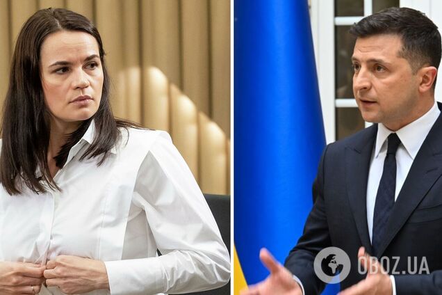 Тихановська розповіла про особисте знайомство із Зеленським у Литві