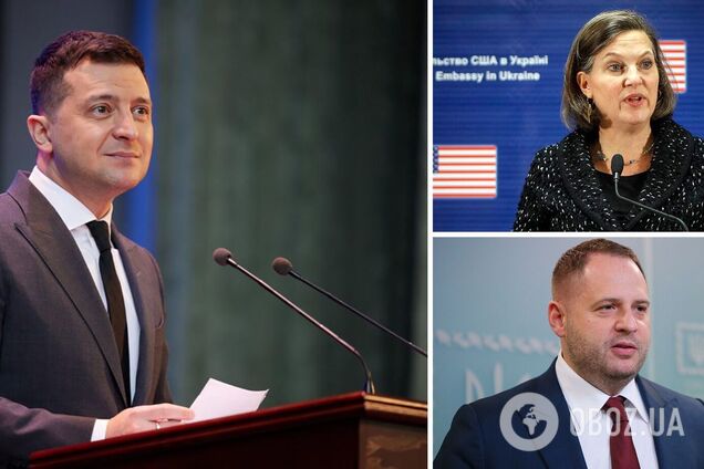 Ермак обсудил с Нуланд визит Зеленского в США и безопасность украинской границы