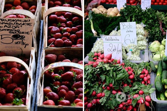 Украина, Беларусь или Польша: где дешевле всего можно купить овощи и фрукты