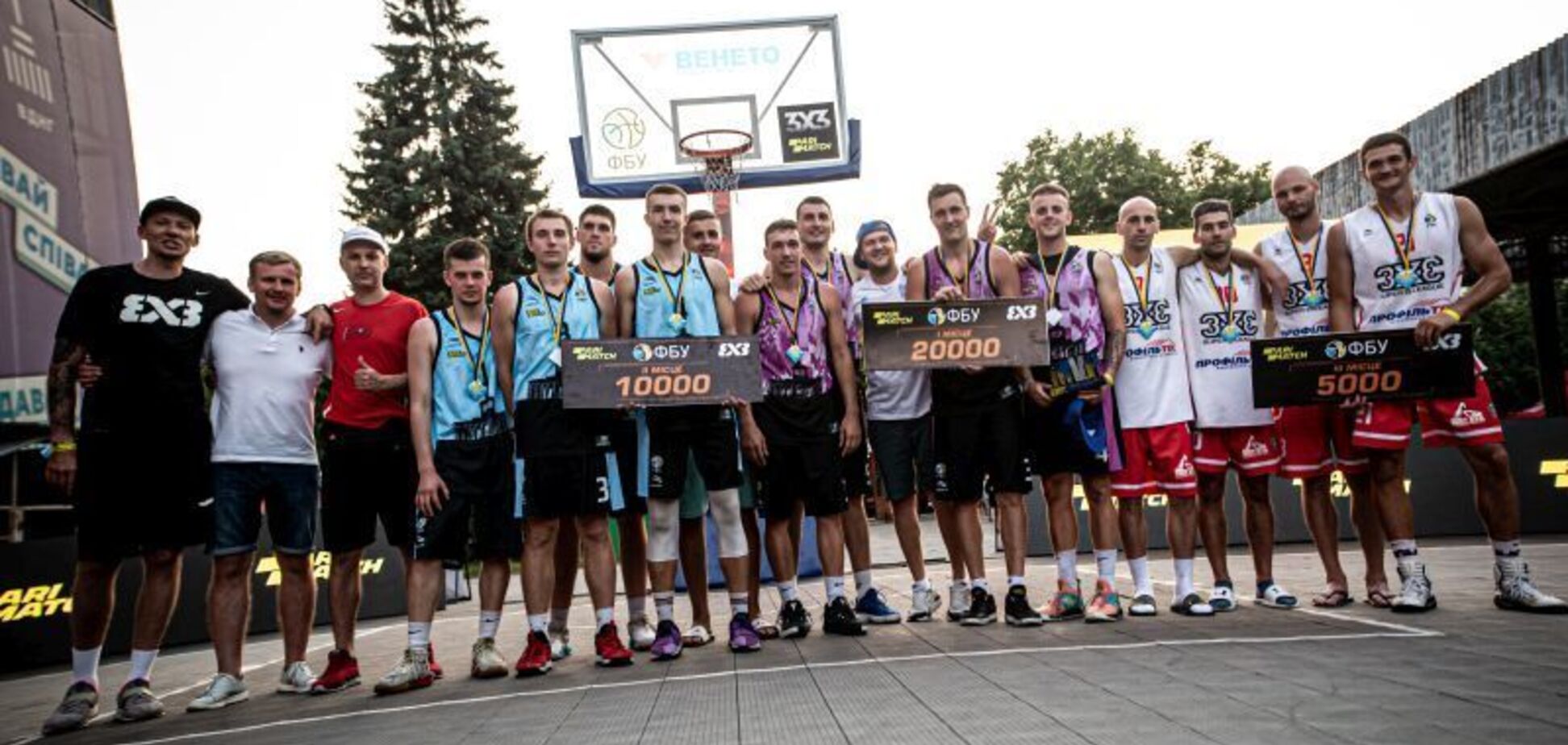 Визначилися переможці 3-го туру чемпіонату України з баскетболу 3х3