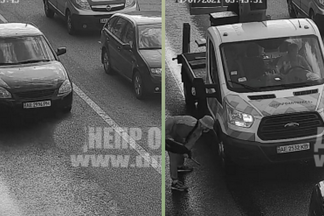 В Днепре люди Загида Краснова протыкали шины коммунальщикам: объявлено вознаграждение