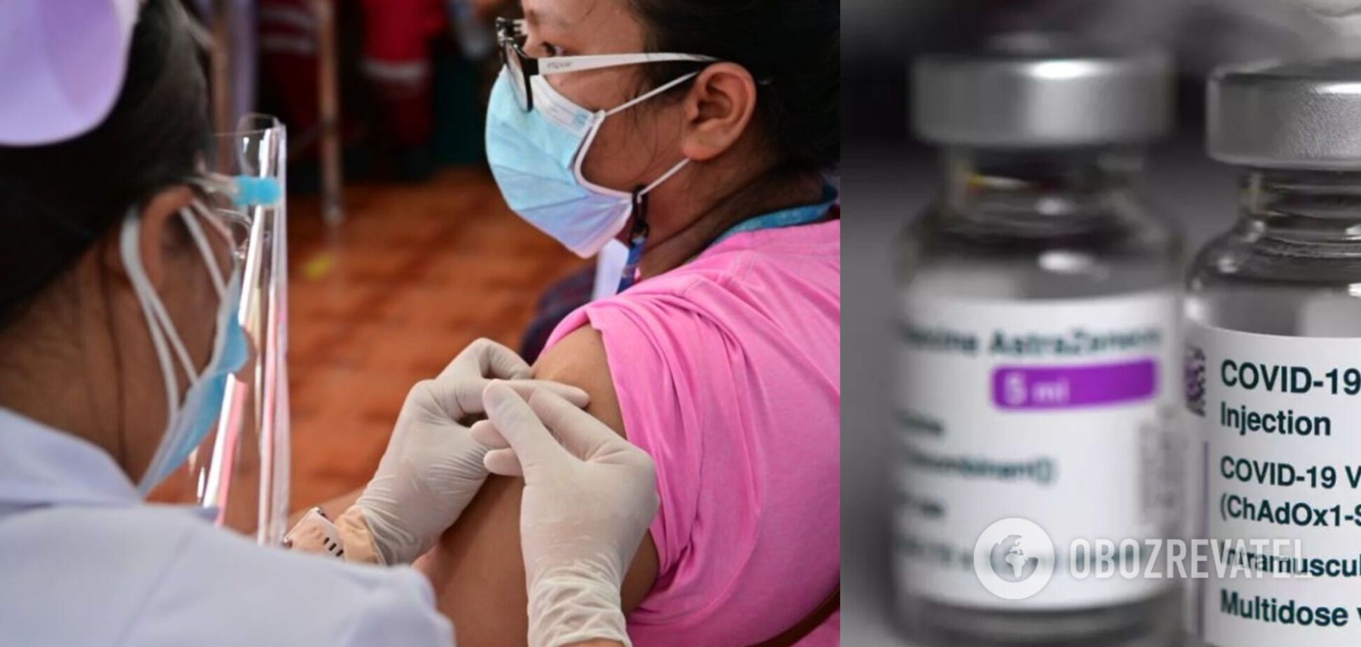 У Таїланді дозволили змішувати вакцини Sinovac і AstraZeneca: названо причину