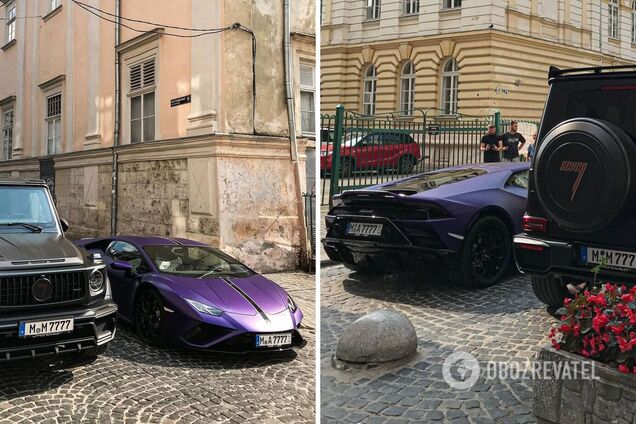 Во Львове заметили пару роскошных суперкаров из Европы. Фото